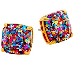 KATE SPADE NEW YORK ♠️ sparkly multicolor glitter earrings